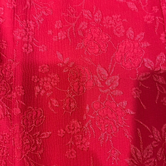 Maggie Barnes for Catherines Button Up Textured Blouse - Picture 3 of 6